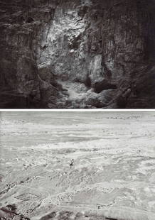 Thomas Joshua Cooper (American, 1946): Midnight-Midday - 1998 Black-white photography44 x 60 cm (x 2)ex. 2/3 Provenance: Galerie S65, Aalst (acquired in 2005)Private collection, Belgium Exhibited: