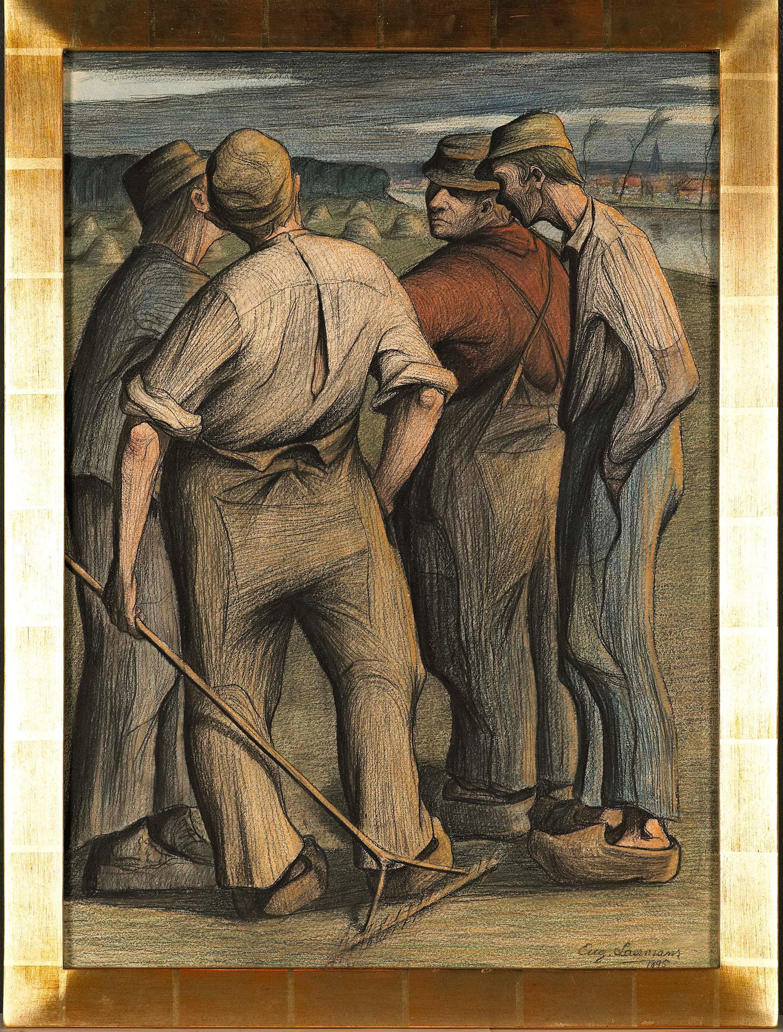 Eugène Laermans (Belgian, 1864-1940) - 2
