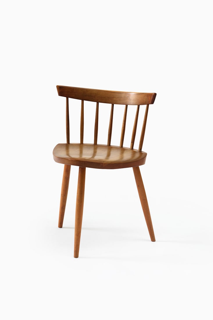George Nakashima (American, 1905-1990): Mira Chair - c.1952 (design) Wood 67 x 43,5 x 42 cm (seat height 44 cm)