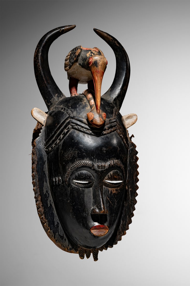 ‡ Yaure Baule Mask - 3