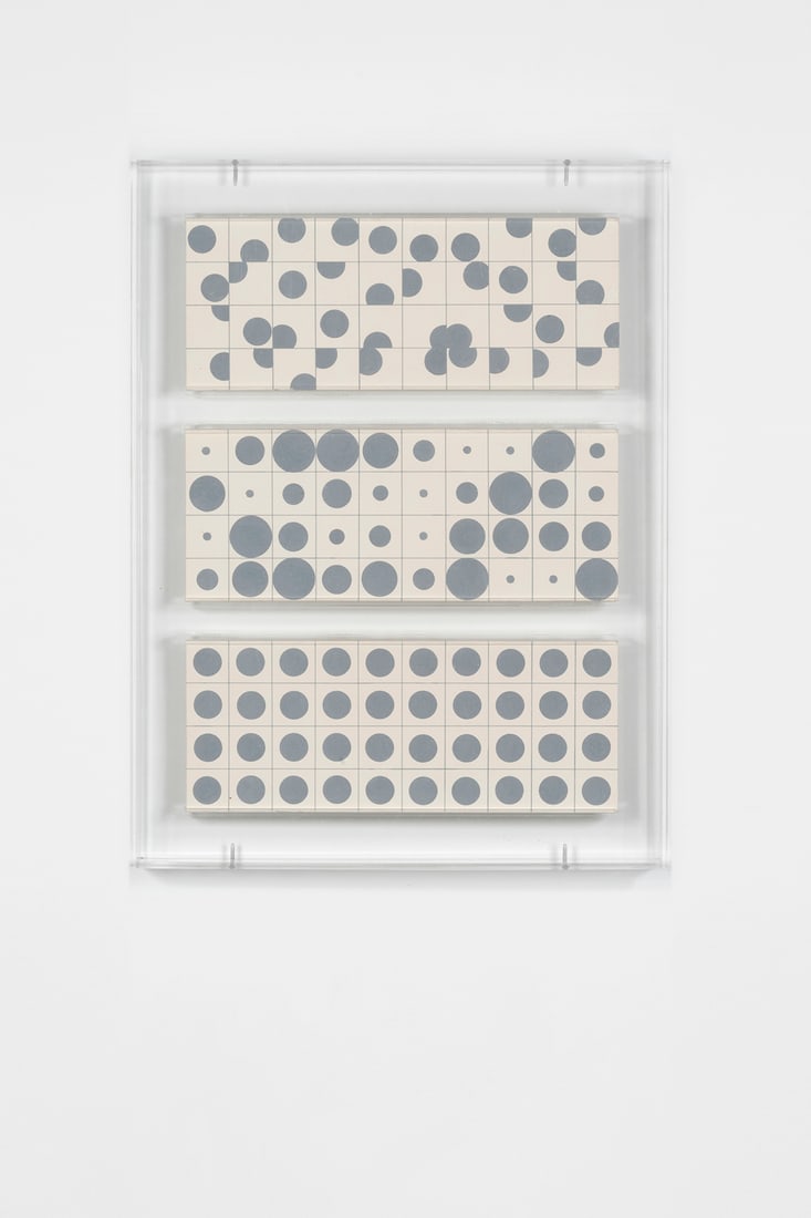 Ryszard Winiarski (Polish, 1936-2006): Untitled - 1980 Acrylic and pencil on cardboard 12 x 29,5 cm (3#) Signed, dated, and numbered on verso (each) Provenance: Private collection, Poland Private collection, Antwerp