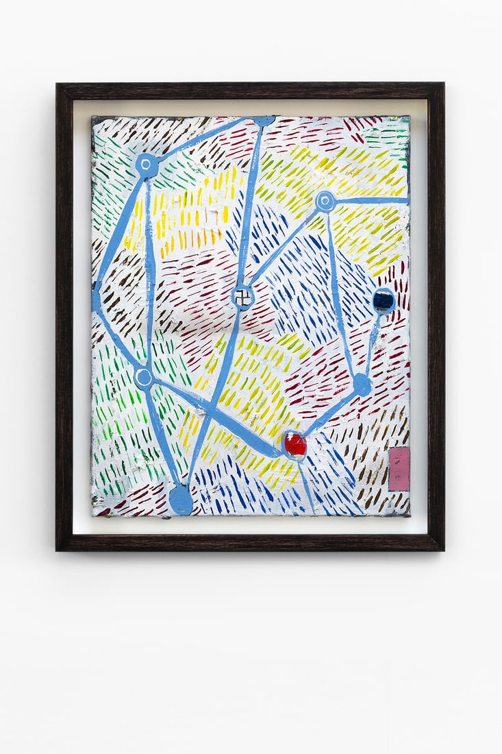 Philippe Vandenberg (Belgian, 1952-2009): Z.T. - 2002-2003 "Cyclus exil de peintre" Oil on canvas 50 x 40 cm Titled, signed, and dated on verso Provenance: Richard Foncke Gallery, Ghent Private collection, Antwerp 