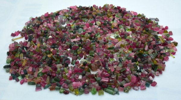250 Grams Beautiful Mix Tourmaline Lot (1 of 5)