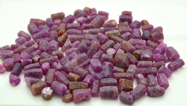182 Grams Beautiful Ruby Corondum Crystals (1 of 5)