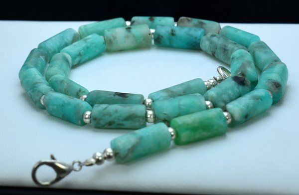 27.8 Grams Beautiful Aragonite Drilled Beads Necklaces (1 of 3)