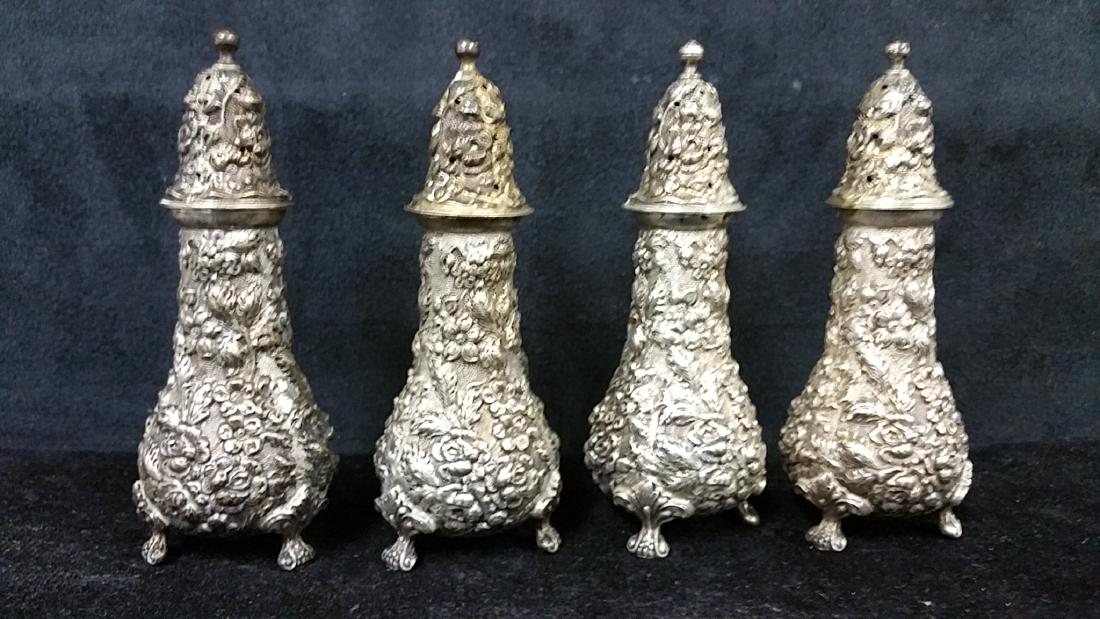 4- Stieff sterling pepper shakers (1 of 2)