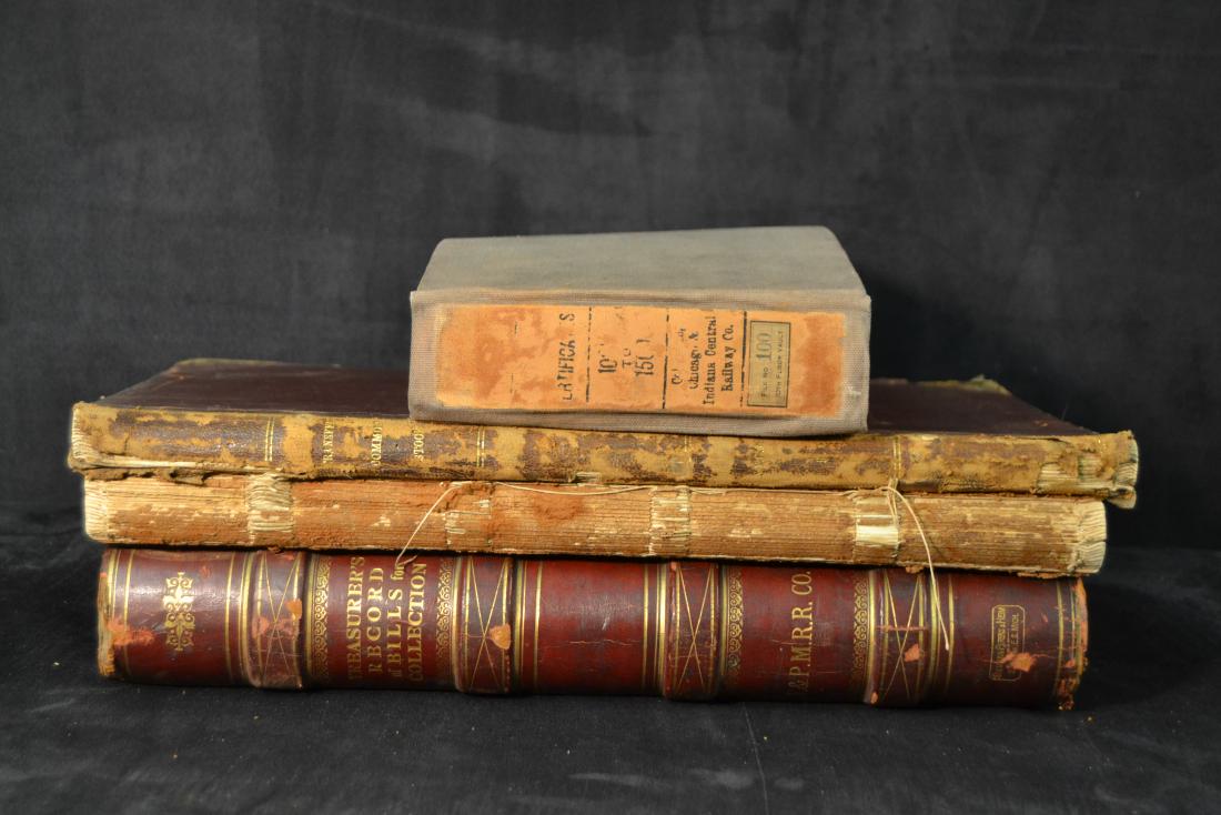 Records of bills and common stocks circa 1869 (1 of 5)