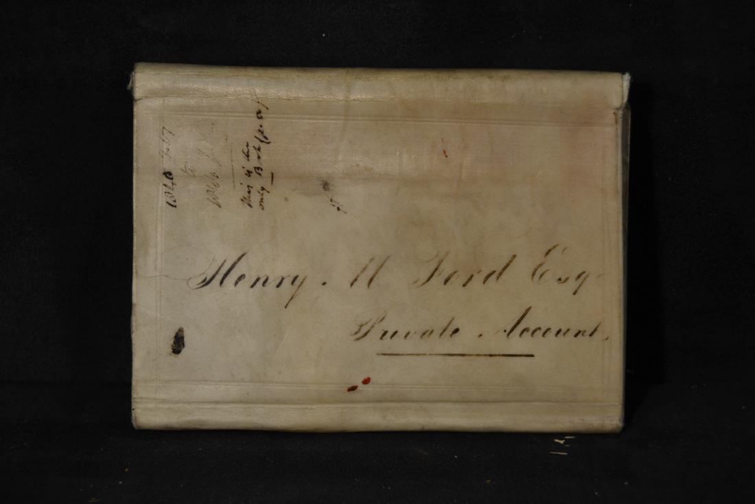 Cash books, day books, etc. c. 1840 (1 of 4)