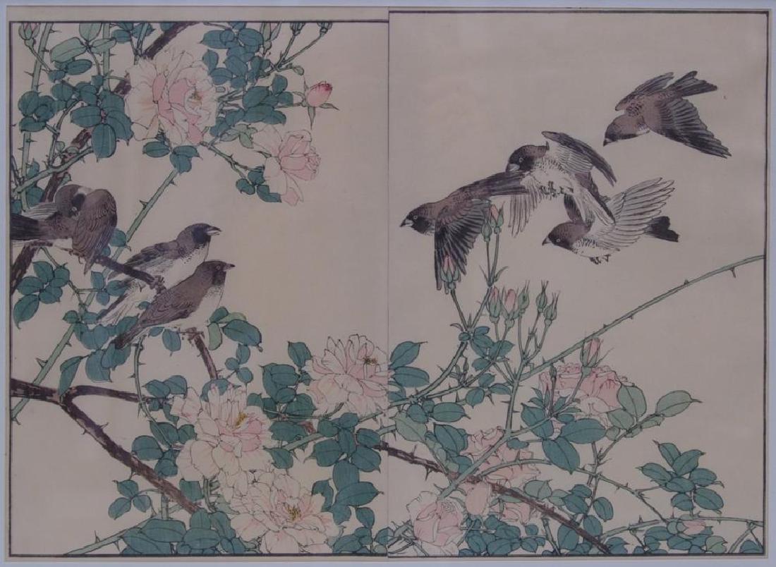 Imao Keinen ?? ?? (1845 - 1924) : A flock of birds (1 of 1)