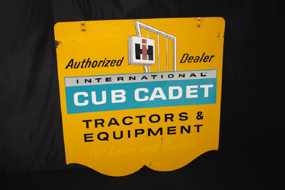 INTERNATIONAL HARVESTER CUB CADET TRACTOR SIGN