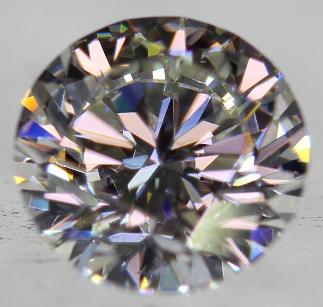 0.51 CARAT G COLOR VVS1 ROUND LOOSE DIAMOND (1 of 4)