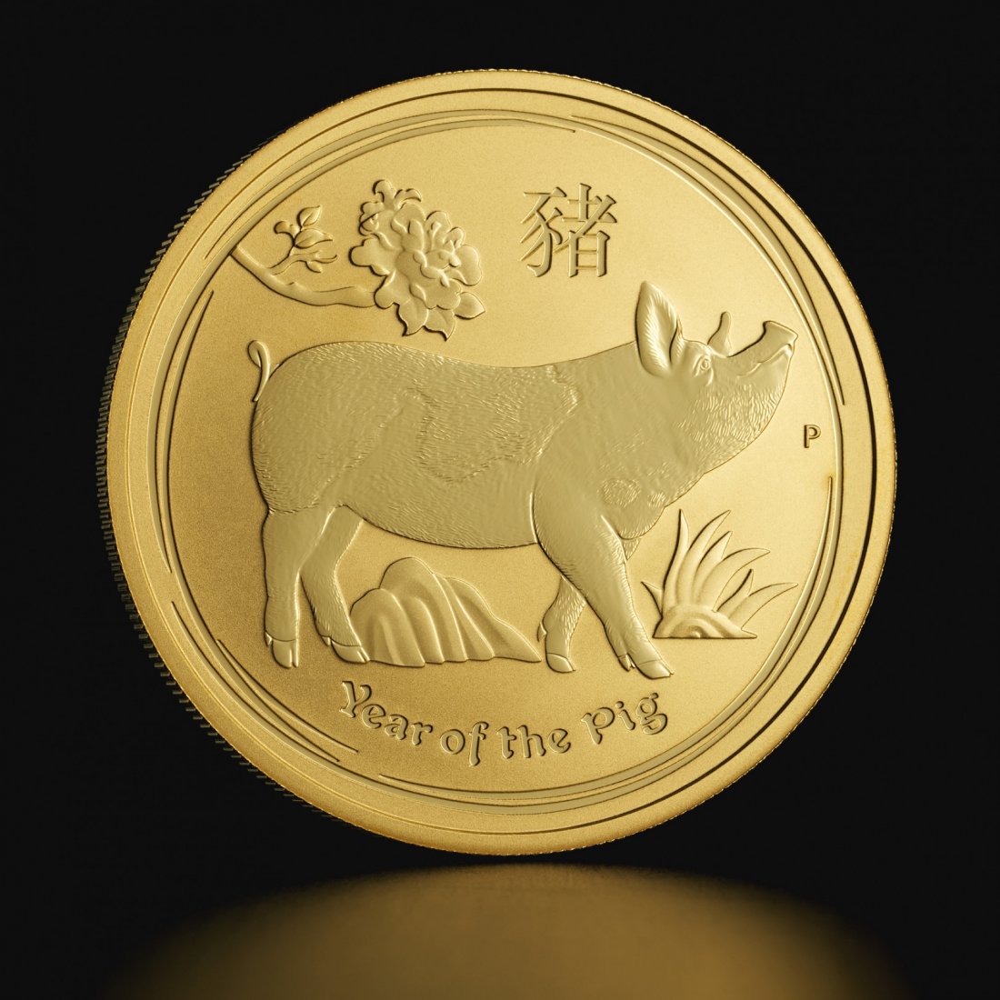 1 oz Australian Lunar Year of the Pig 2019 (1 of 2)