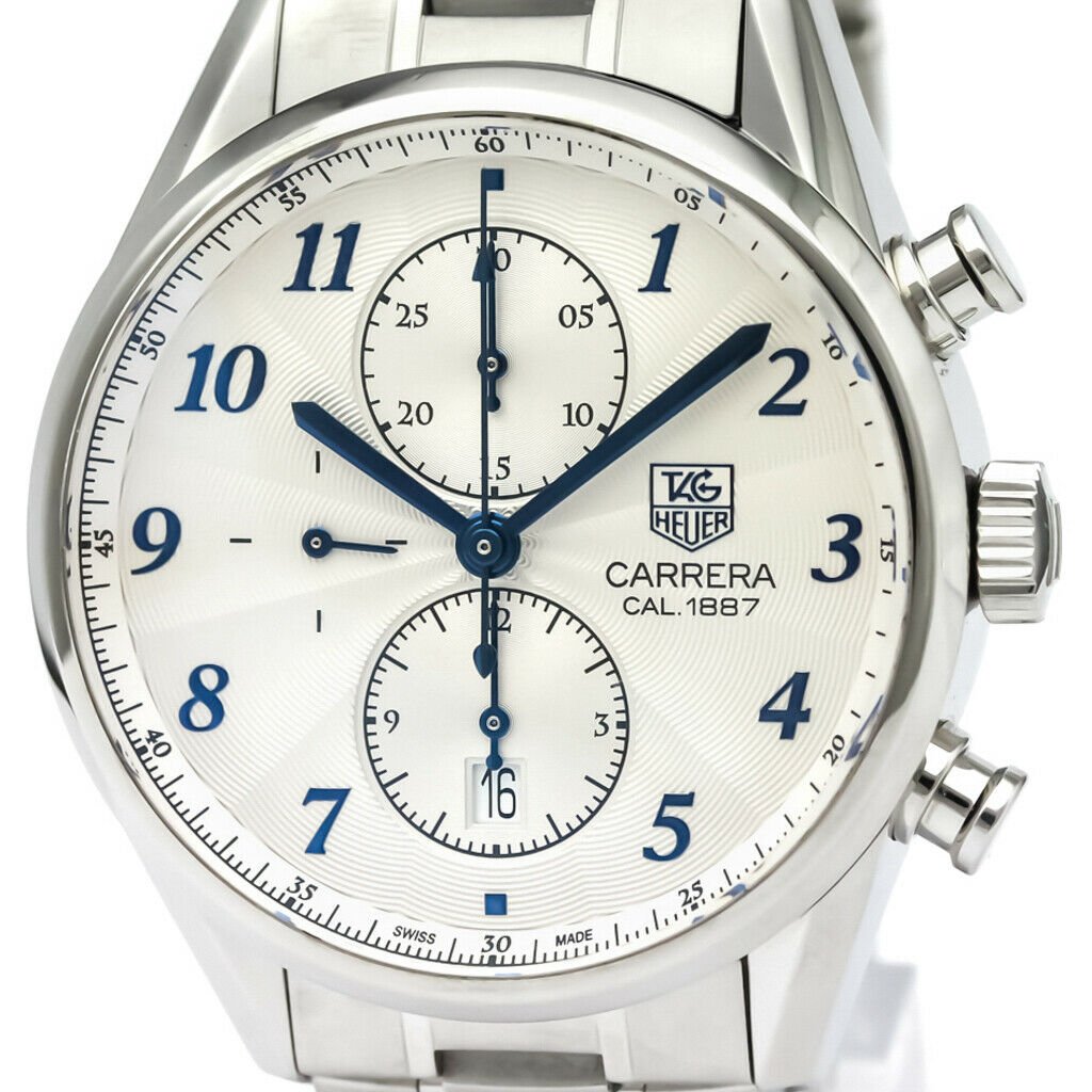TAG HEUER Carrera Heritage Calibre 1887: Used item is in Good condition. Please check the details in the pictures.