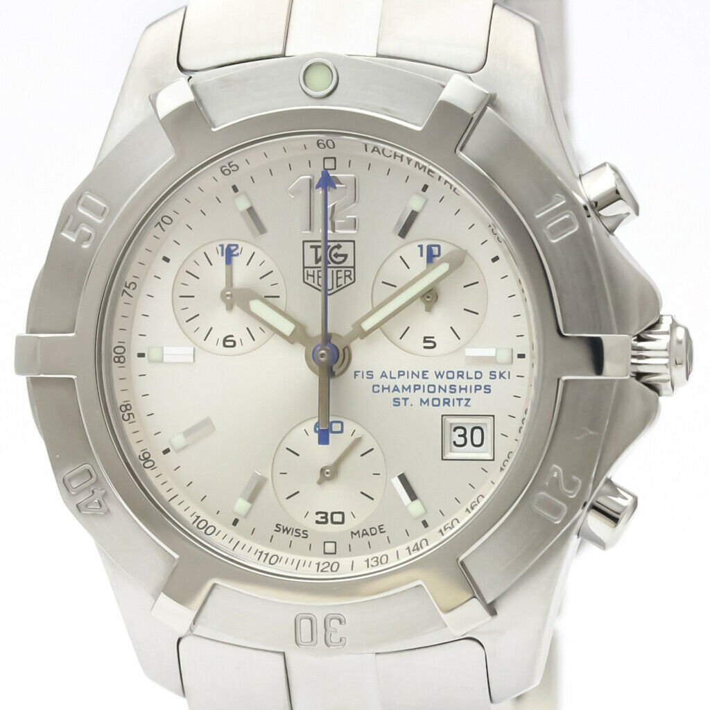 TAG HEUER Exclusive Chronograph: Used - A few traces of usage, some scratches / dirt can be seen but overall in very good