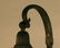 278: Bronze Desk Lamp Signed Steuben Shade - 6