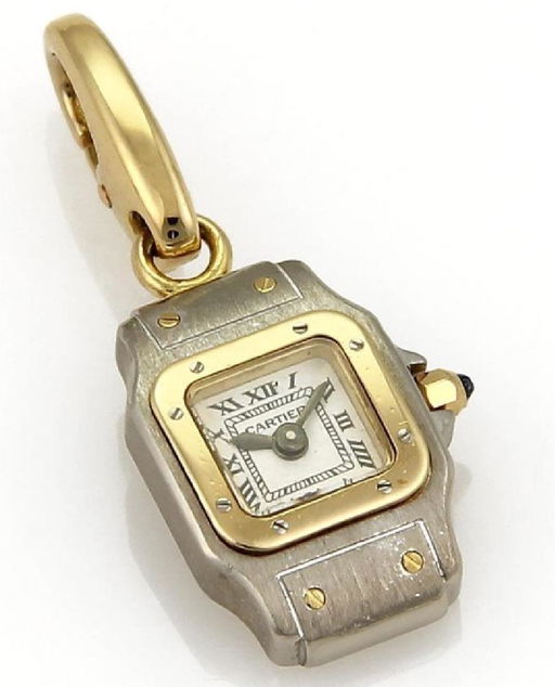 Cartier Collectible Watch Charm 18k Gold Steel Feb 06 2019 Premier Estate Holdings In Fl