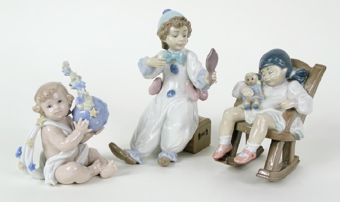 (3) LLADRO FIGURES #6257 #5448 #6831 (1 of 1)