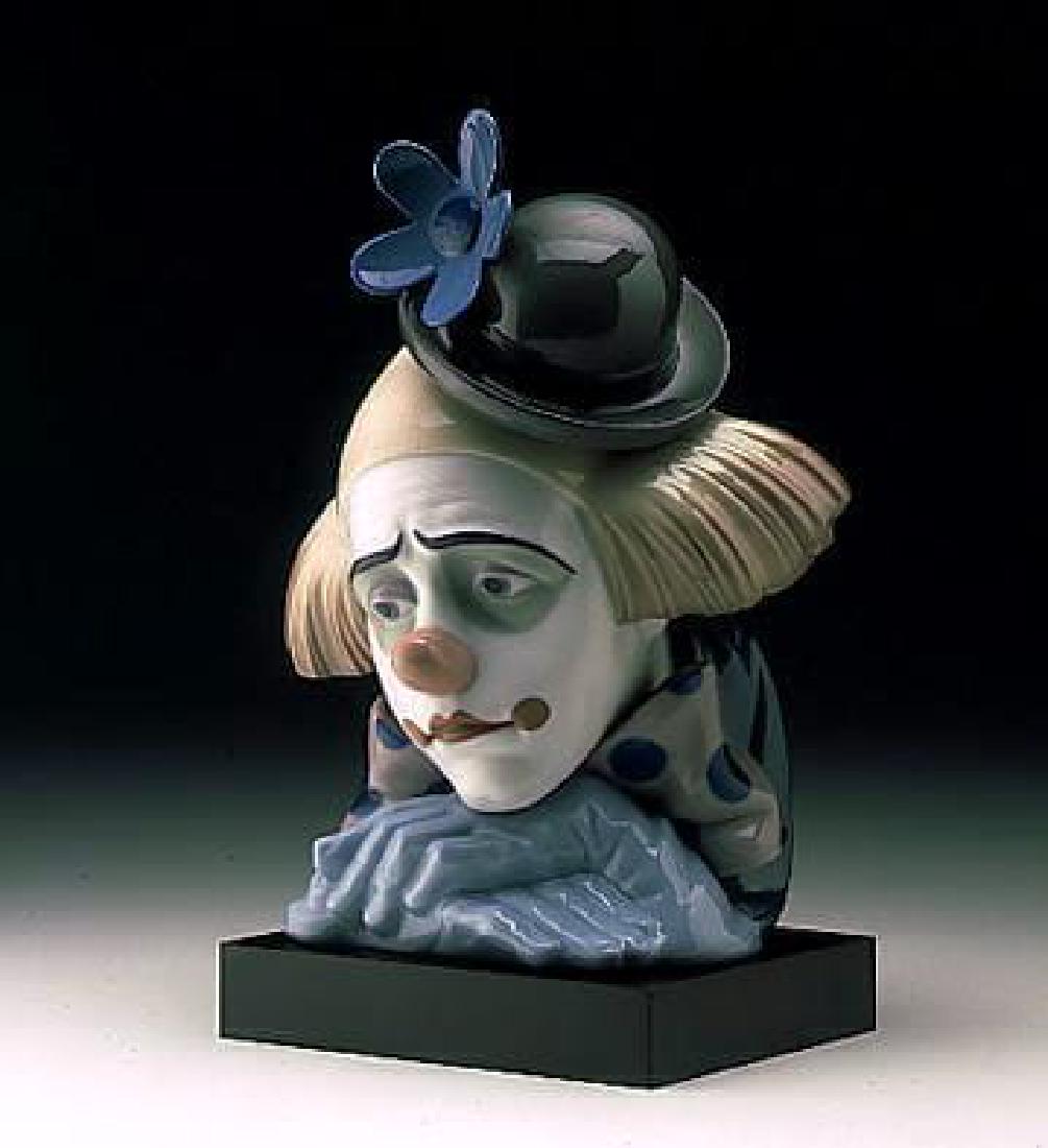 LLADRO "PENSIVE CLOWN" #5130 (1 of 1)