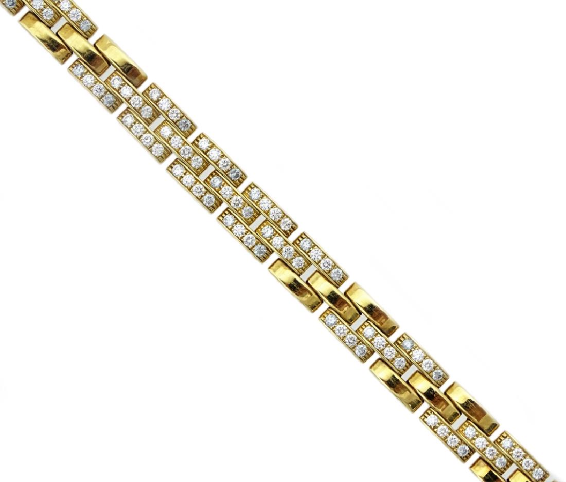 Contemporary 18K Cartier Maillon Panthere Bracelet (1 of 2)