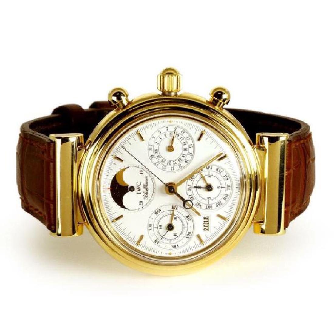 18K Yellow Gold IWC Da Vinci Perpetual Watch (1 of 5)