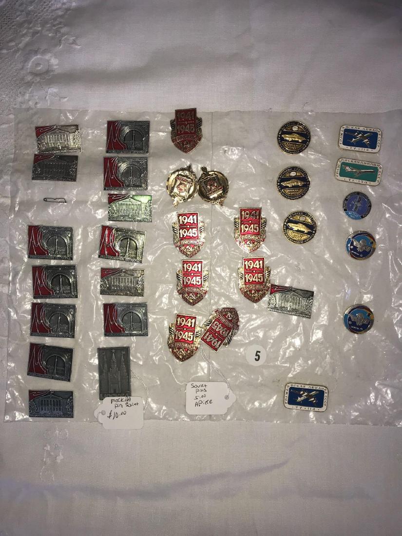 Soviet military pins: Soviet military pins