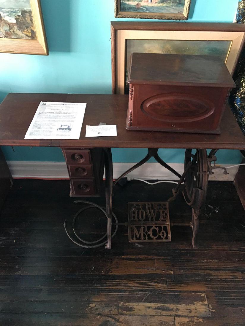 Elias Howe sewing machine 1872