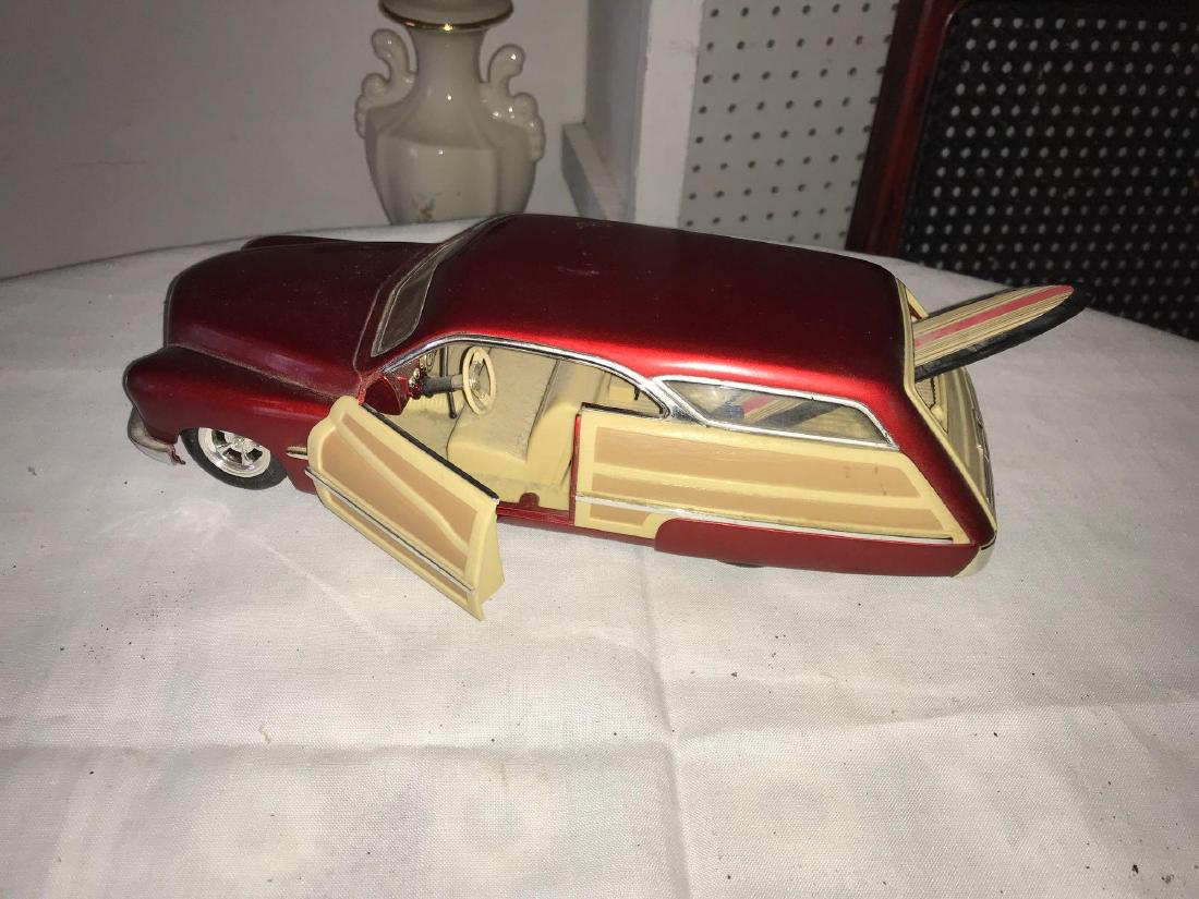 Vintage Surfers Woody station wagon model car. Approx: Vintage Surfers Woody station wagon model car. Approx 11"x 4 1/4"