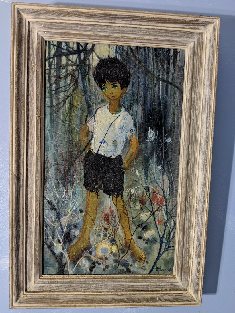 Jean Baptiste Valadie Oil Painting Of Boy