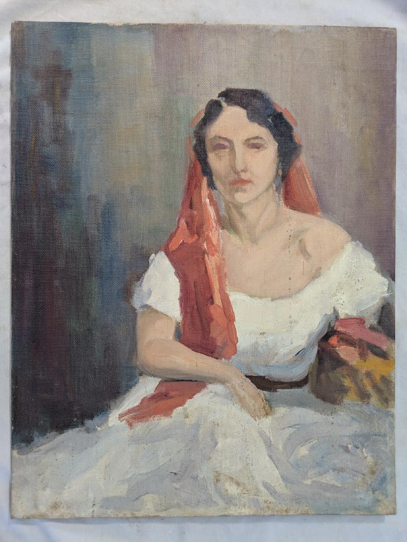 c1950's AJ Johnson Swedish Chicago Oil Painting of: 20th Century Swedish Chicago oil on board painting. No frame and not signed. Have more AJ Johnson up for auction. Needs a cleaning 18 x 14 Shipping in continental US $17.00 Please ask any questions be