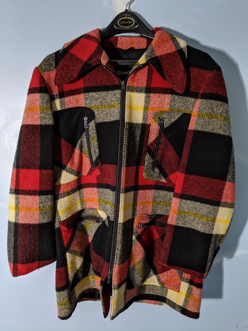 Winer Manuf Stratojac Heavy Wool Flannel Jacket size 40 (1 of 8)