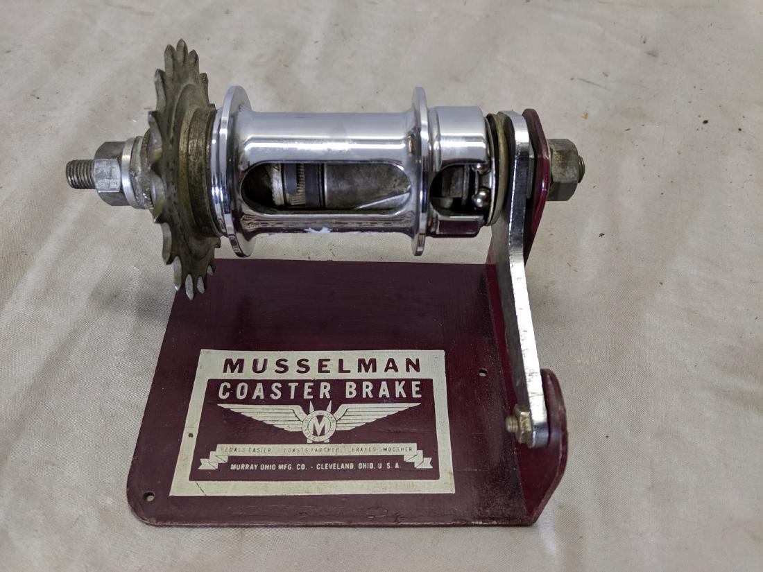 1930's Bike Musselman Coaster Brake Store Display (1 of 5)