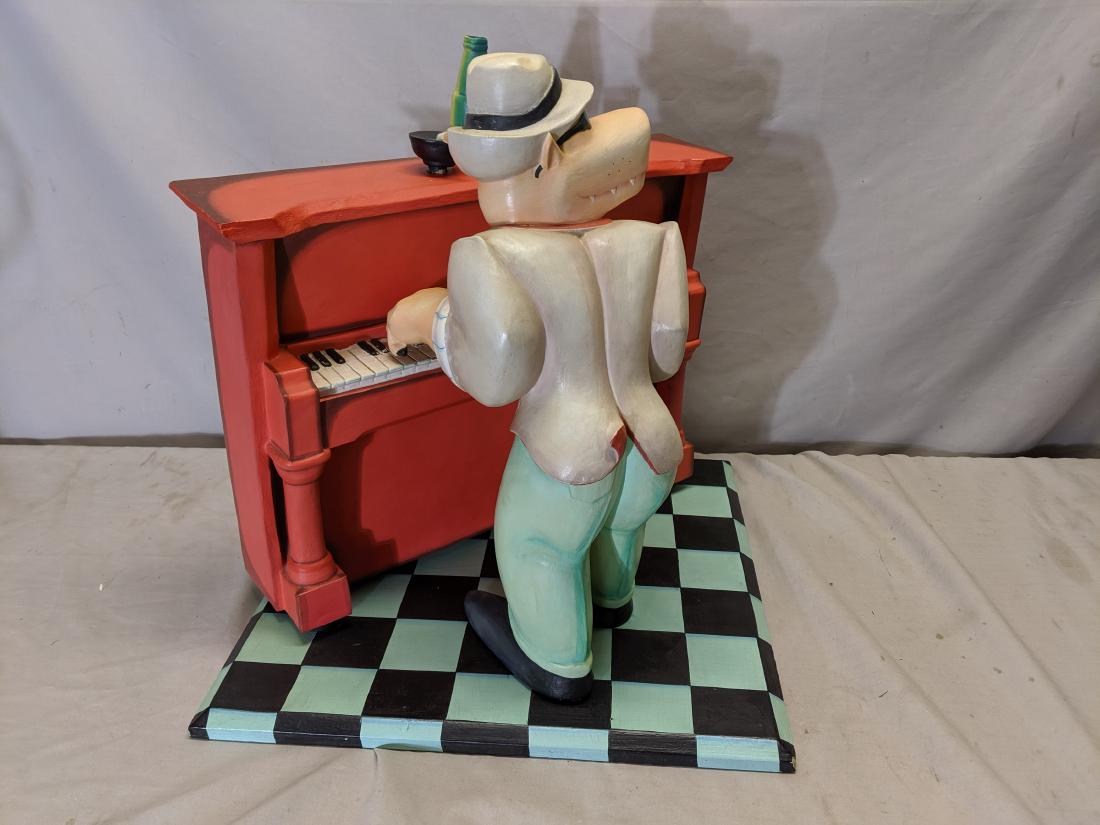 1988 Markus Pierson Dr Hey Polychrome Wood Sculpture (1 of 6)