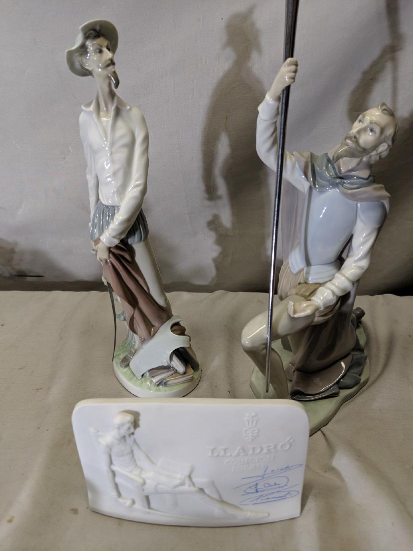 Lot 3 Lladro Don Quixote 4854 Standing UP 5224 The (1 of 10)