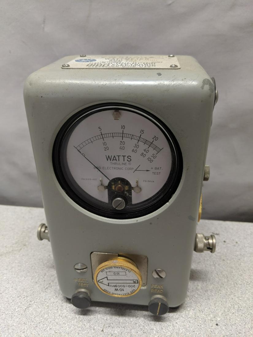Bird Electronics Truline Wattmeter Model 4311-200 (1 of 6)