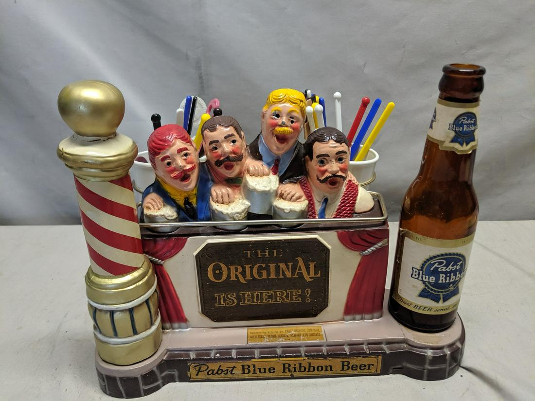 1958 Pabst Beer Ribbon Beer Barber Shop Quartet Display (1 of 7)