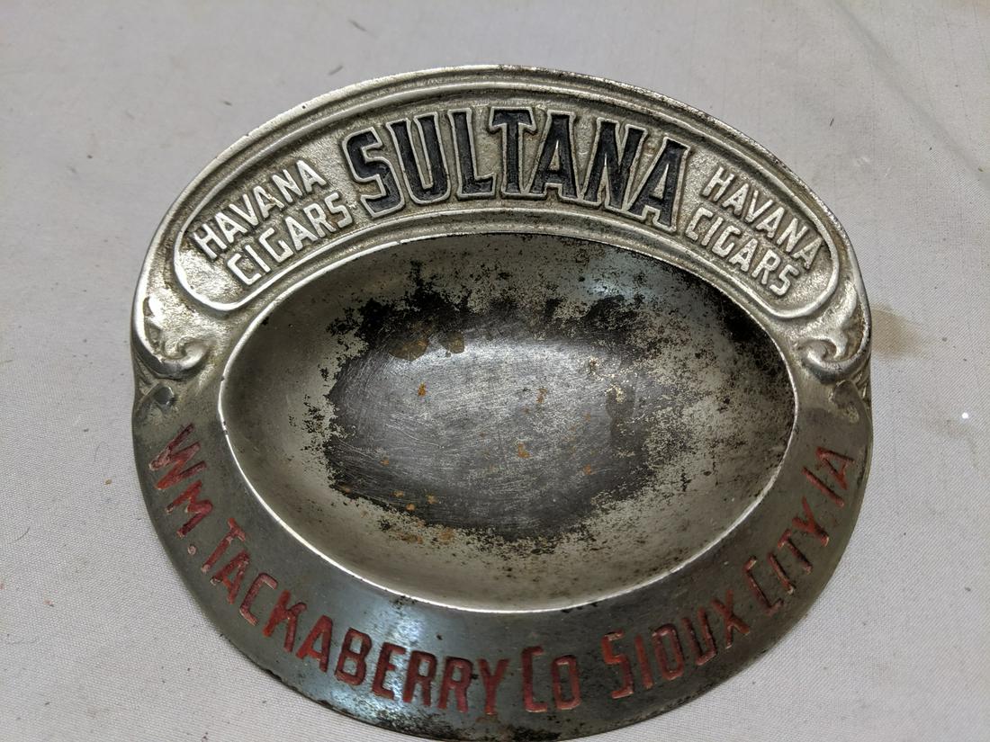 Antique Cast Iron Sultana Havana Cigars Store Coin: Antique Cast Iron Sultana Havana Cigars Store Coin Changer from 19125 x 5 1/2 Shipping in continental US $10.00 Please ask any questions before bidding Good Luck!