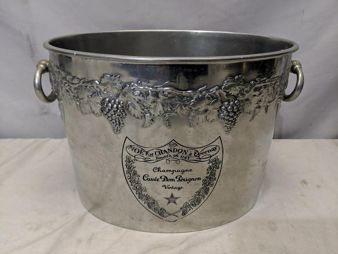 Moët & Chandon Dom Perignon Pewter Cooler Ice Bucket (1 of 7)