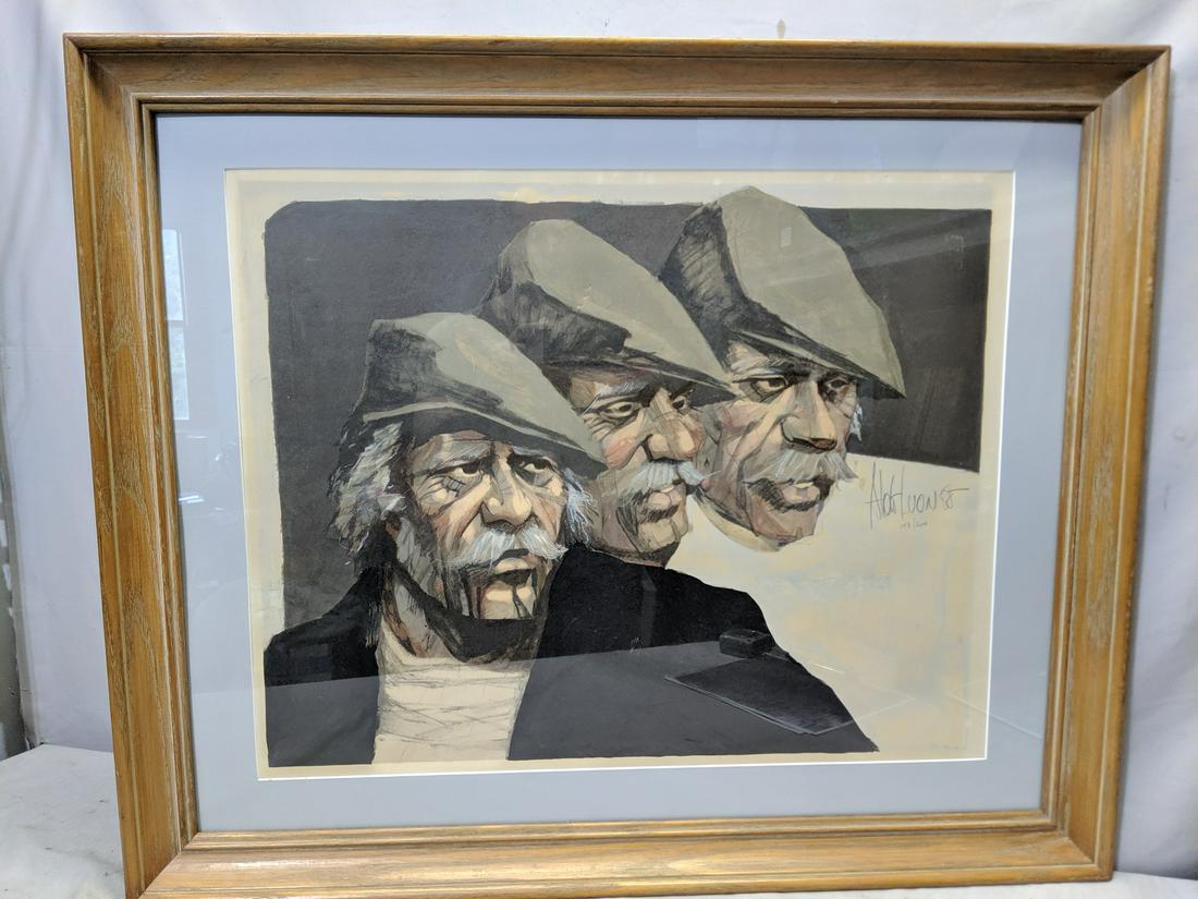 Aldo Luongo Pencil Signed Rare Lithograph 148/200 (1 of 7)