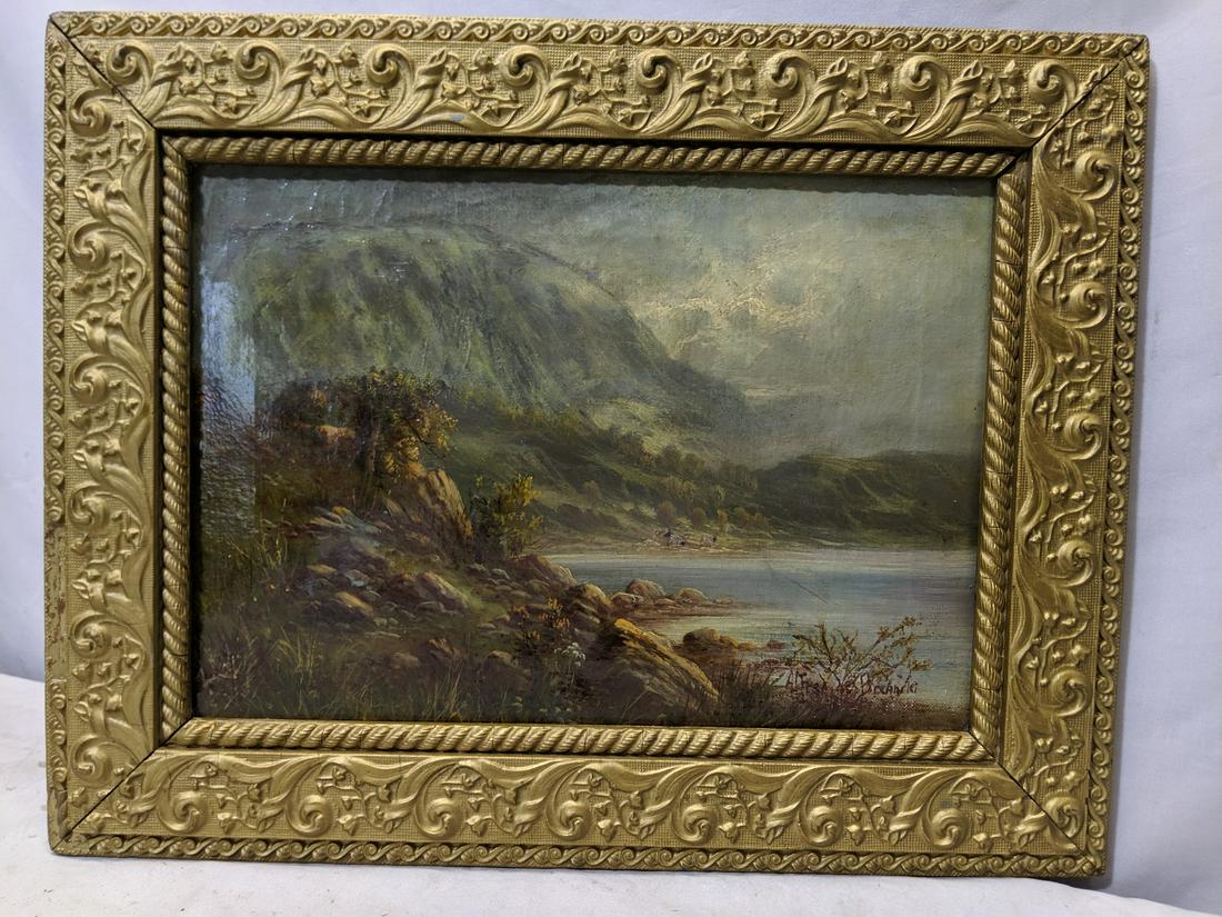 Alfred Breansky Scottish Highlands Oil on Canvas (1 of 15)