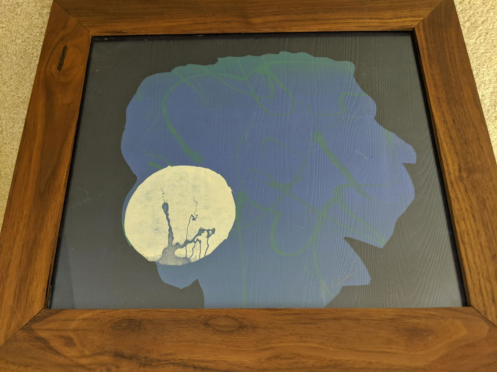 Dan Christensen Brain Waves Silkscreen & Acrylic (1 of 7)