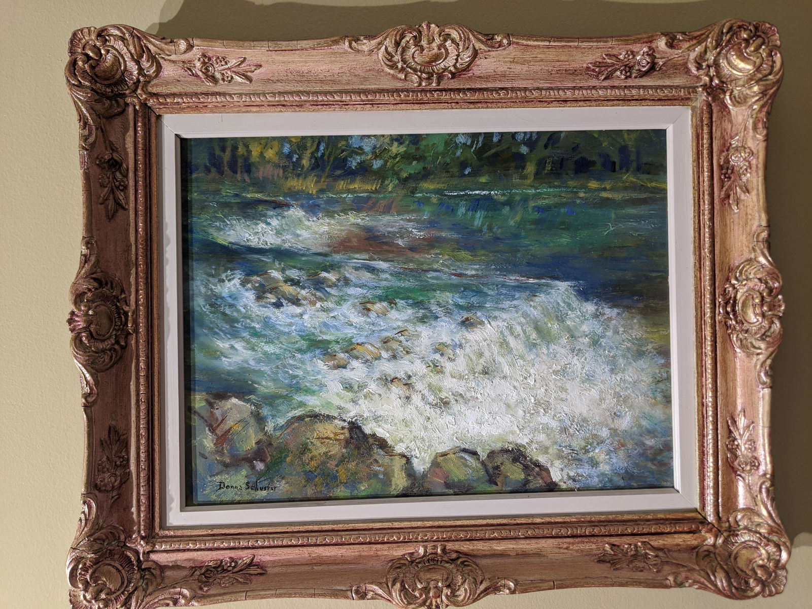 Donna Schuster Impressionist Oil Painting Over The (1 of 12)