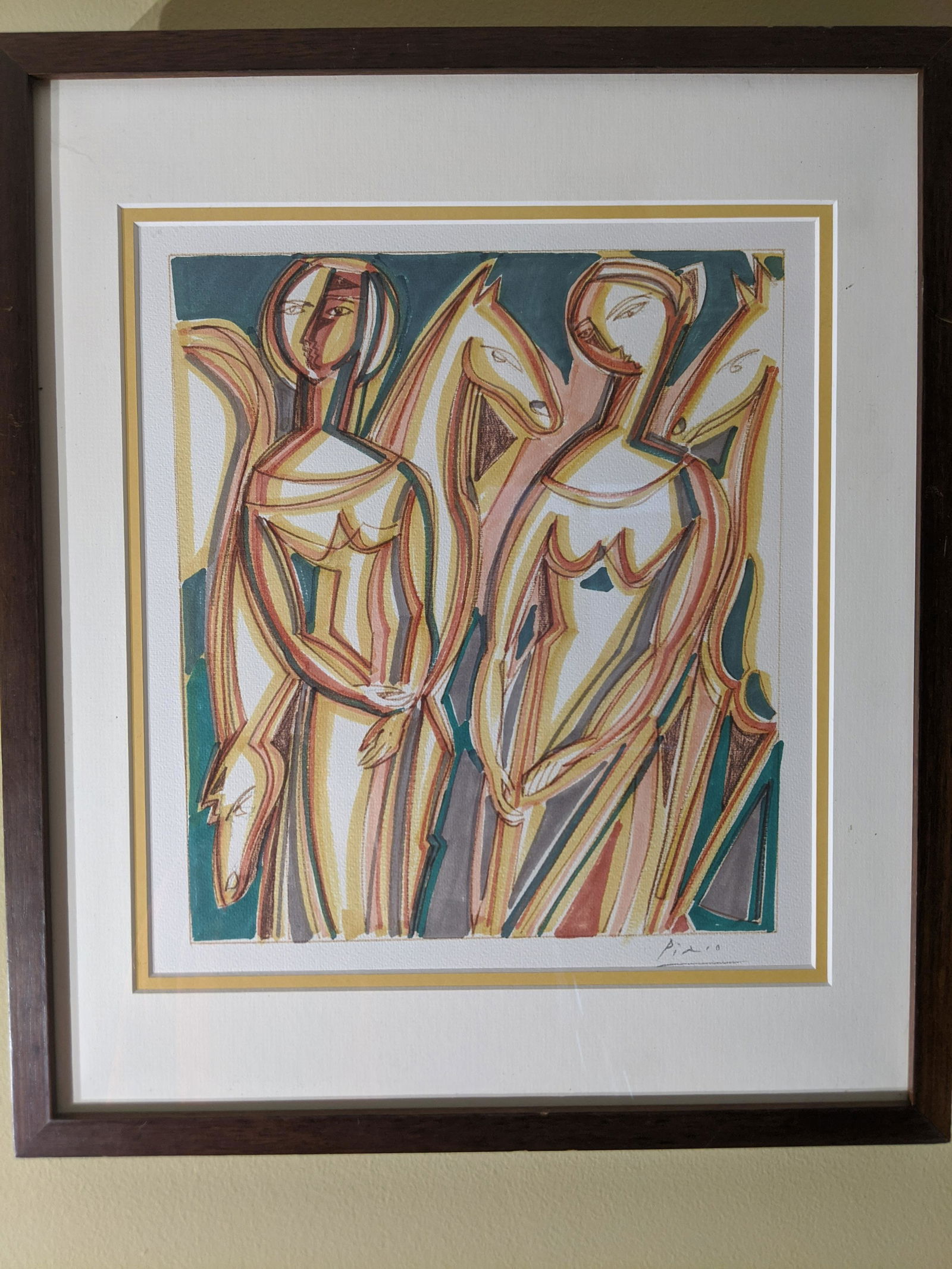 Pablo Picasso Original Mid-Century Lithograph Pencil (1 of 9)