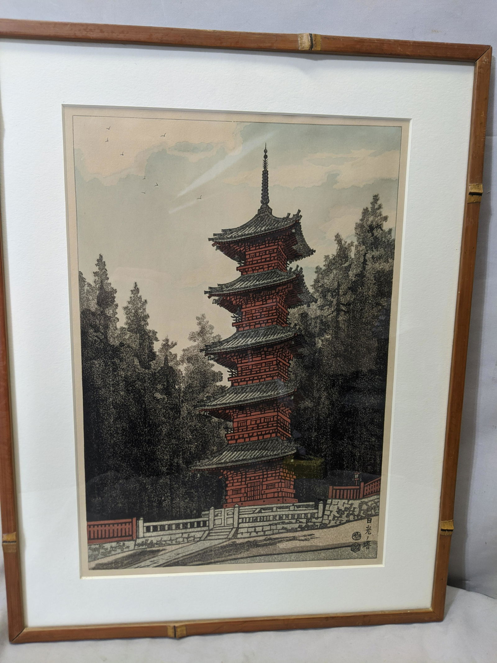 EIICHI KOTOZUKA Nikko Toshogu Shrine Japanese Woodblock (1 of 12)