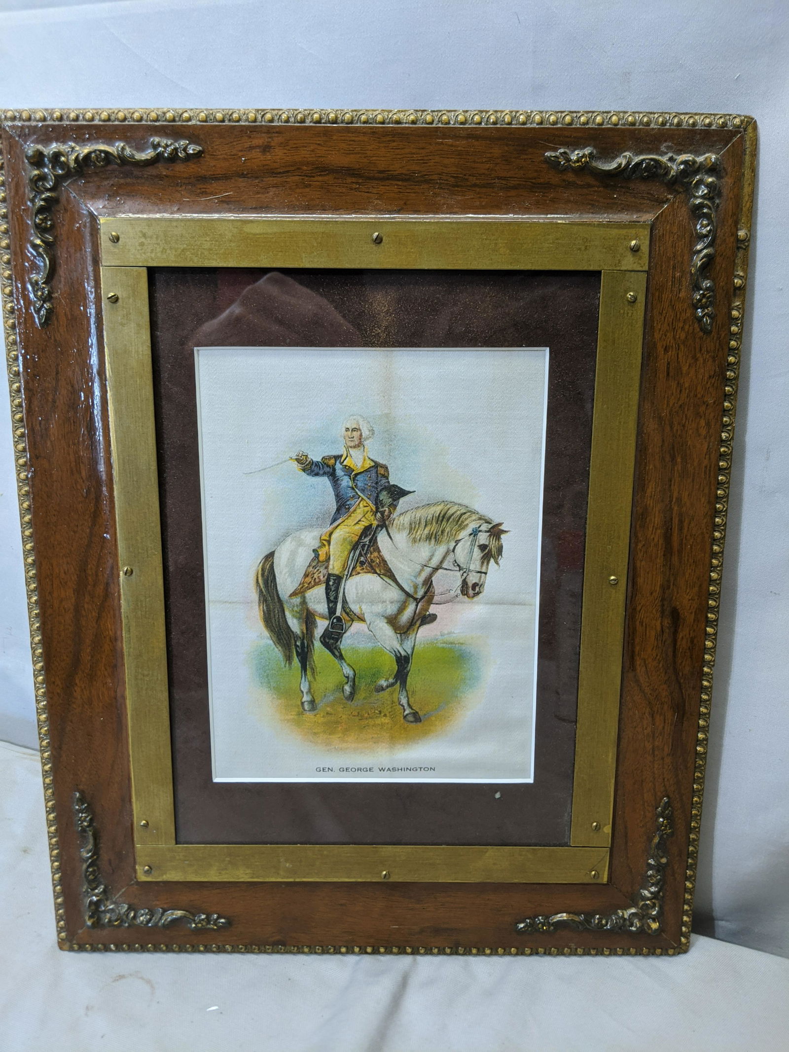 1912 Helmar General George Washington Tobacco Silk (1 of 9)