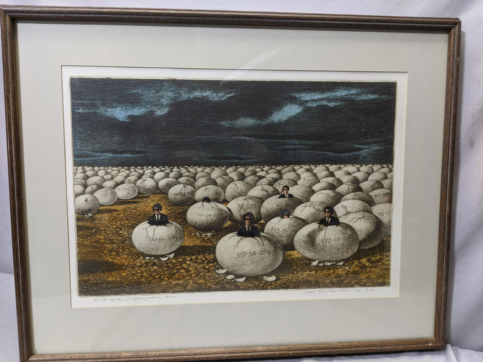 Curt Frankenstein Birth of the Organization Etching (1 of 13)