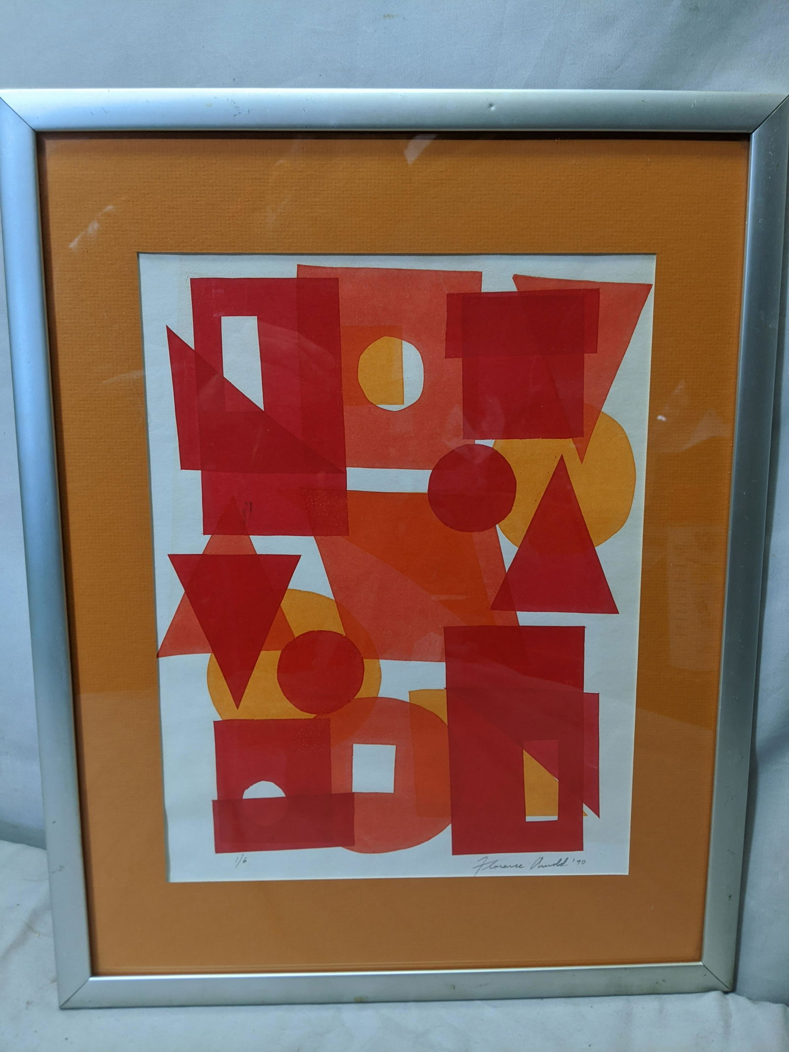 1990 Florence Arnold Composition on Paper 1/6 (1 of 11)