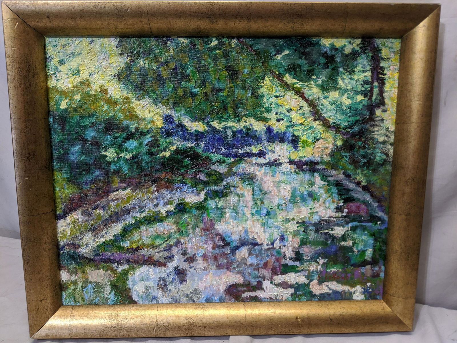 Paul Collomb Impressionist Landscape Oil Painting (1 of 15)