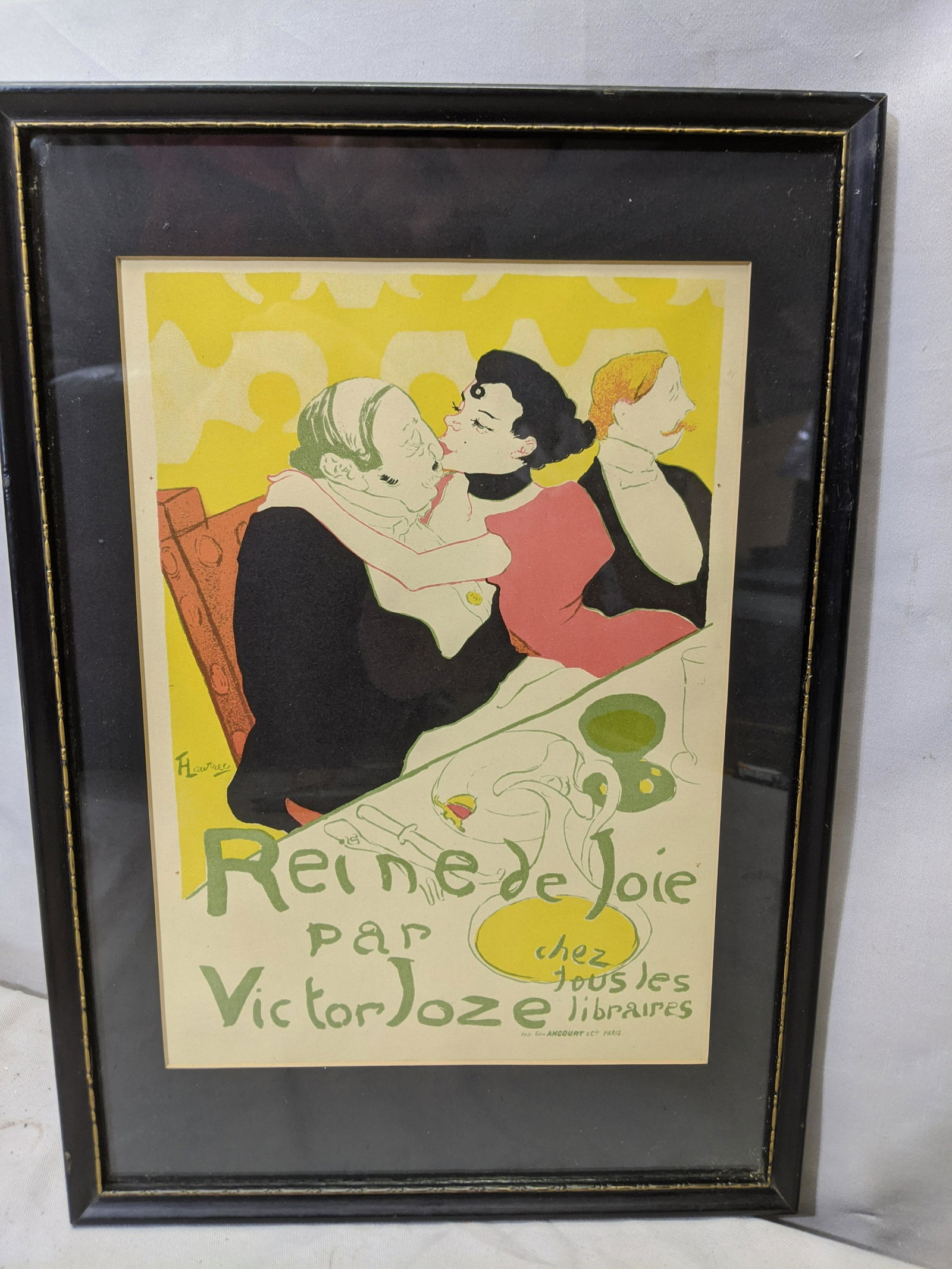Henri De Toulouse-Lautrec Lithograph Reine de Joie par (1 of 7)