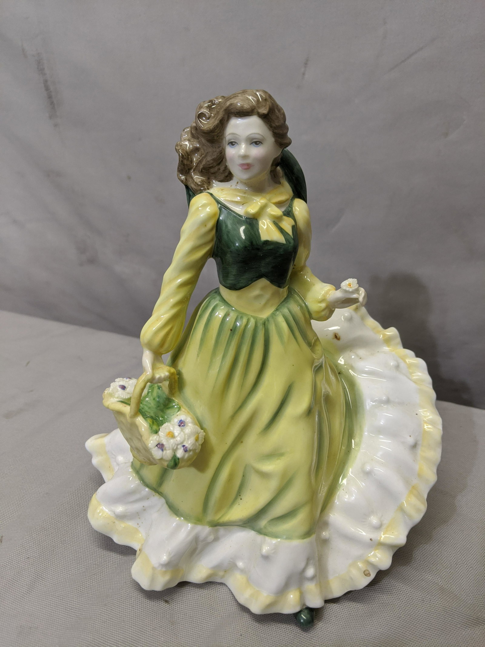 Royal Doulton Porcelain Figurine HN3693 April: Royal Doulton Porcelain Figurine HN3693 April 9 high Shipping in continental US $18.00 If shipping is $0 then buyer arranges pick up or shipping. Please ask any questions before bidding Good Luck!