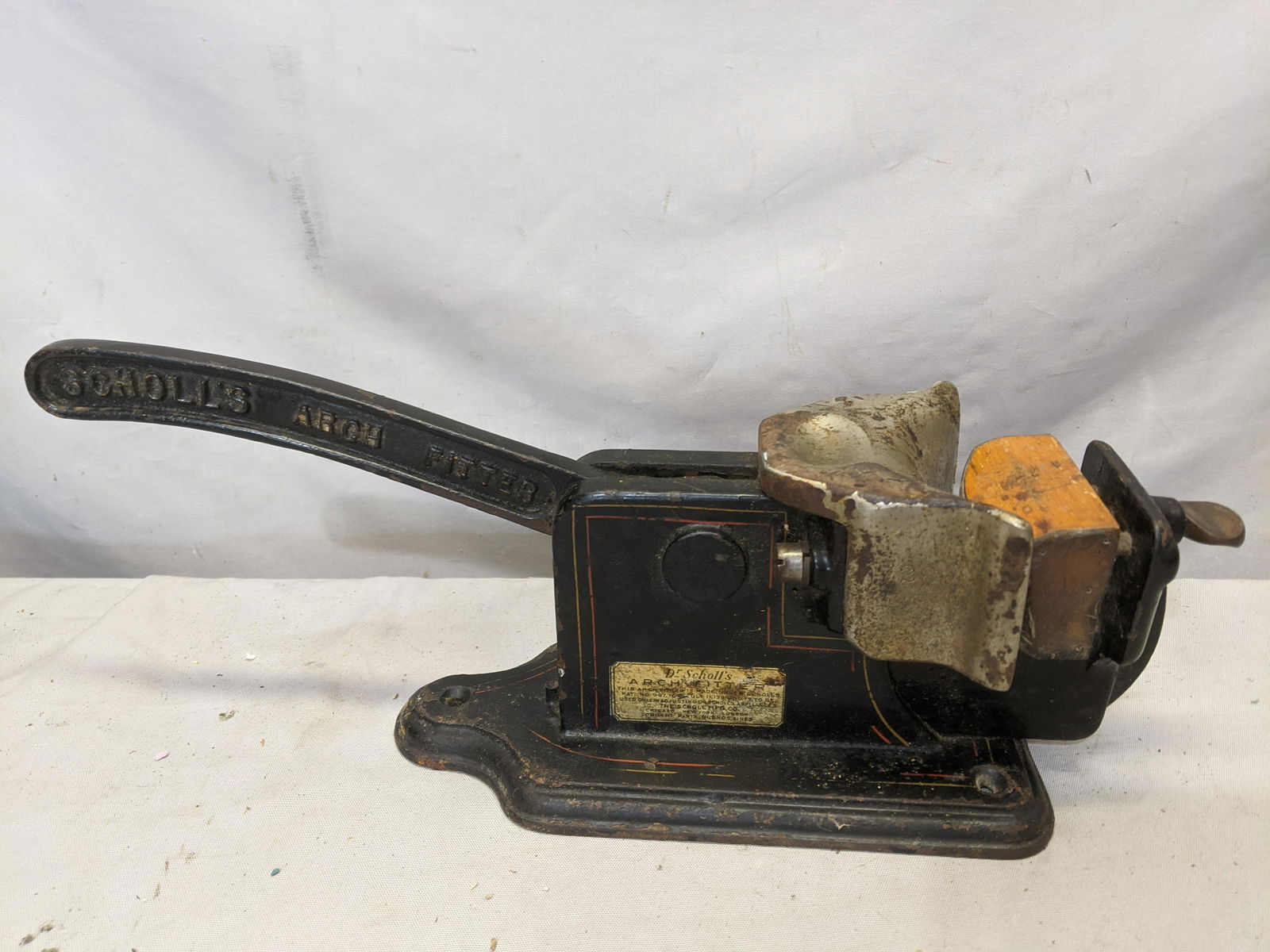 Antique Cast Iron Store Dr Scholl's Arch Fitter (1 of 8)